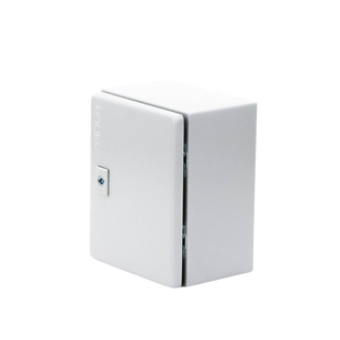 Gabinete de Acero / Nema 4 -IP 66 de 20 x 25 x 15 cm / Platina y certificado UL.