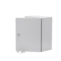 Gabinete de Acero, Nema 4 -IP 66 de 30 x 40 x 20 cm con Platina y certificado UL.