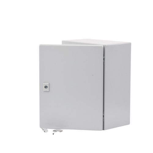 Gabinete de Acero, Nema 4 -IP 66 de 30 x 40 x 20 cm con Platina y certificado UL.