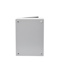 Gabinete de Acero, Nema 4 -IP 66 de 30 x 40 x 20 cm con Platina y certificado UL.