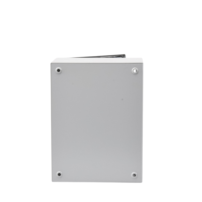 Gabinete de Acero, Nema 4 -IP 66 de 30 x 40 x 20 cm con Platina y certificado UL.