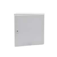Gabinete de Acero, Nema 4 -IP 66 de 40 x 40 x 20 cm con Platina y certificado UL.