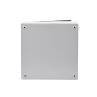 Gabinete de Acero, Nema 4 -IP 66 de 40 x 40 x 20 cm con Platina y certificado UL.
