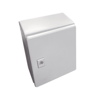 Gabinete de Acero, Nema 4 -IP 66 de 40 x 50 x 20 cm con Platina y certificado UL.