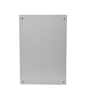 Gabinete de Acero, Nema 4 -IP 66 de 40 x 60 x 25 cm con Platina y certificado UL.