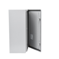 Gabinete de Acero, Nema 4 -IP 66 de 40 x 60 x 25 cm con Platina y certificado UL.