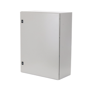 Gabinete de Acero, Nema 4 -IP 65 de 60 x 80 x 30 cm con Platina.