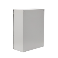 Gabinete de Acero, Nema 4 -IP 65 de 60 x 80 x 30 cm con Platina.