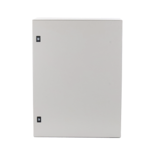 Gabinete de Acero, Nema 4 -IP 65 de 60 x 80 x 30 cm con Platina.