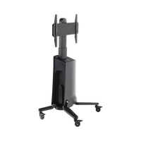 MONTAJE  DE PISO MOVIL PARA PANTALLAS 55-80IN  AJUSTABLE MOTORIZADO