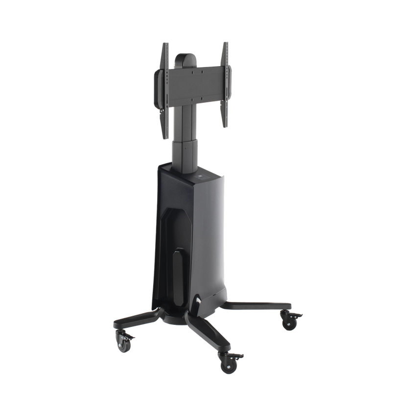 MONTAJE  DE PISO MOVIL PARA PANTALLAS 55-80IN  AJUSTABLE MOTORIZADO