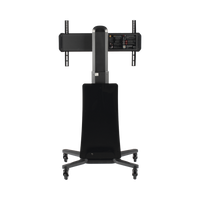 MONTAJE  DE PISO MOVIL PARA PANTALLAS 55-80IN  AJUSTABLE MOTORIZADO