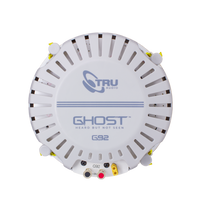 Ghost series, altavoz de 3 vías de plafón 9in, diseño trugrip  sin herramientas, woofer de polipropileno blanco, 150w 8ohms