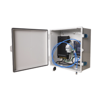Switch para exterior / 8 puertos Gigabit con 4 puertos PoE 802.3at / Protección térmica 2P, 16A, Corriente Alterna 400 Vca