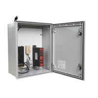 Switch PoE Industrial para exterior / 8 puertos Gigabit con 8 puertos PoE 802.3at / Protección térmica 2P, 16A, Corriente Alterna 400 Vca
