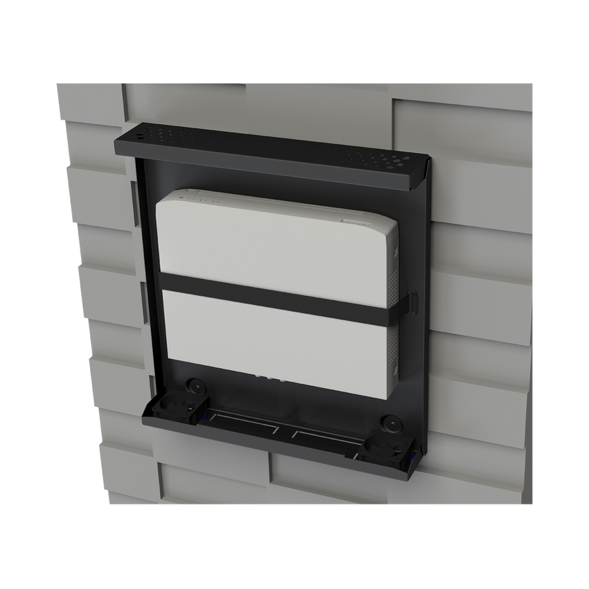 Gabinete Metálico de Seguridad para DVR/NVR, Ancho 396 mm x 78 mm de Alto x