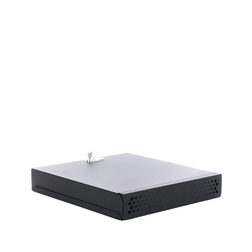 Gabinete Metálico de Seguridad para DVR/NVR, Ancho 396 mm x 78 mm de Alto x
