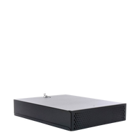 Gabinete Metálico para DVR/NVR. Tamaño Max. de DVR/NVR: 445 x 88 x 400mm (An.xAl.xProf.). Compatible con Fuente SLIM.