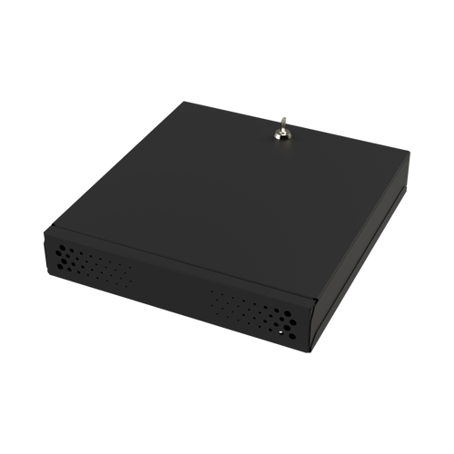 Gabinete Metálico para DVR/NVR. Tamaño Max. de DVR/NVR: 445 x 88 x 400mm (An.xAl.xProf.). Compatible con Fuente SLIM.