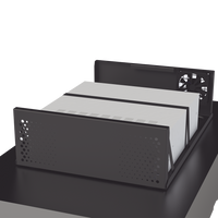 Gabinete Metálico para DVR/NVR con Chapa y llave.