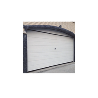 Puerta de Garage de Alta Calidad / Linea Central / Color Blanco 8X7 pies,  AISLADA, Estilo Americana.