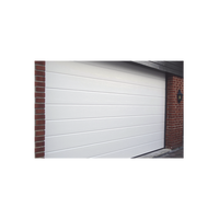Puerta de Garage de Alta Calidad / Linea Central / Color Blanco 9X8 pies,  AISLADA, Estilo Americana.