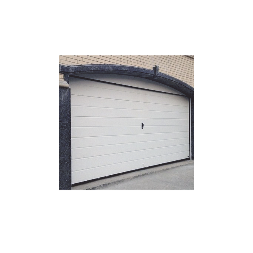 Puerta de Garage de Alta Calidad / Linea Central / Color Blanco 9X8 pies,  AISLADA, Estilo Americana.