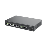4 en 1: Firewall Nueva Generación, Router, PBX IP, Switch 10 Puertos Gigabit (4 PoE) + 2 Puertos SFP 2.5 Gigabit