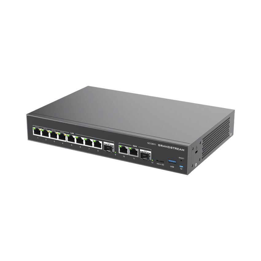 4 en 1: Firewall Nueva Generación, Router, PBX IP, Switch 10 Puertos Gigabit (4 PoE) + 2 Puertos SFP 2.5 Gigabit