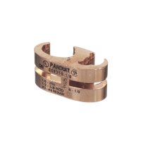 Conector de Conexión Tierra tipo "E" para Conductor de Cobre 6 AWG SOL – 1/0 AWG STR (16–50 mm2).
