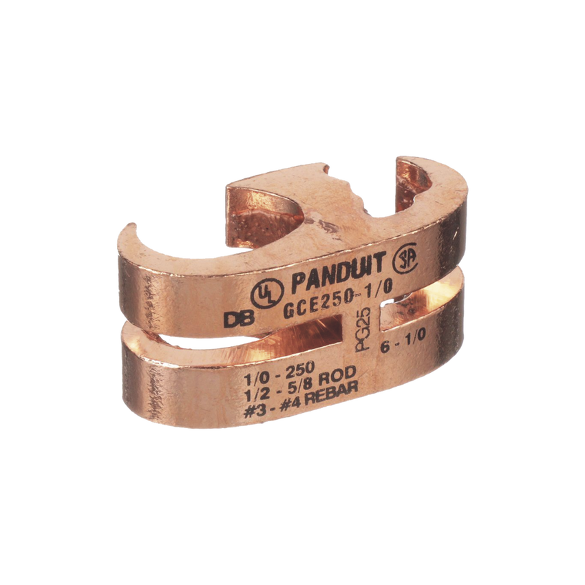 Conector de Conexión a Tierra tipo "E" para Conductor 1/0 AWG STR – 250 KCMIL (70–120mm²) MAIN y TAP