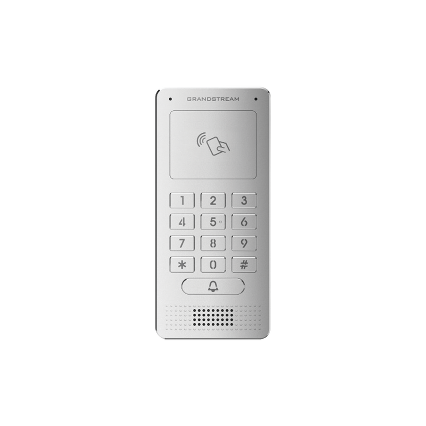 Audioportero IP (SIP), Antivandálico, apertura por código, llamada y/o tarjeta, teclado iluminado