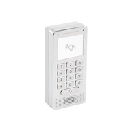 Audioportero IP (SIP), Antivandálico, apertura por código, llamada y/o tarjeta, teclado iluminado