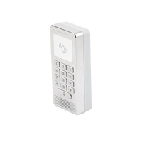Audioportero IP (SIP), Antivandálico, apertura por código, llamada y/o tarjeta, teclado iluminado