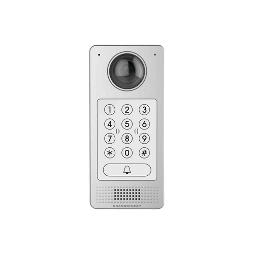 Videoportero IP (SIP) FISHEYE, apertura por código, Antivandálico, llamada y/o tarjeta, teclado retro-iluminación