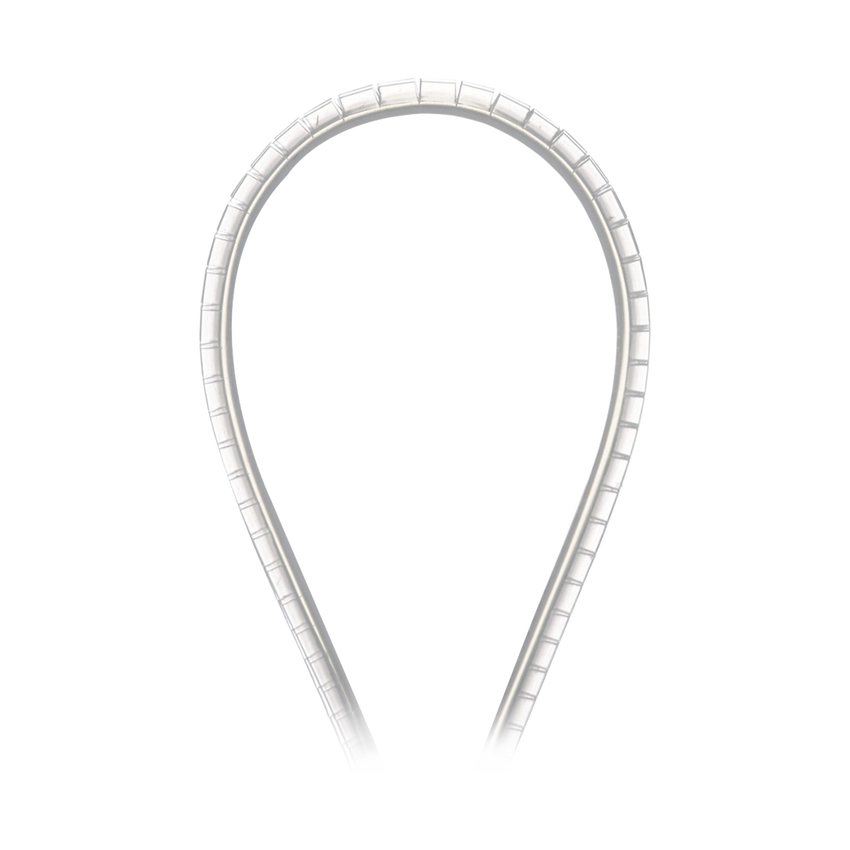 Cubre-filos Ranurado con Adhesivo, para Bordes de 0.9 a 1.6mm, de 30.5m de Largo, Color Natural