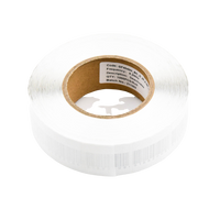 Paquete con 100 tags Etiqueta Adherible RF 40 x40 mm