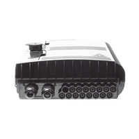 Cierre de Empalme para 24 Fusiones de Fibra Óptica, Interior/Exterior, con 16 Acopladores SC/APC y Splitter 1x16 SC/APC Incluido, IP65