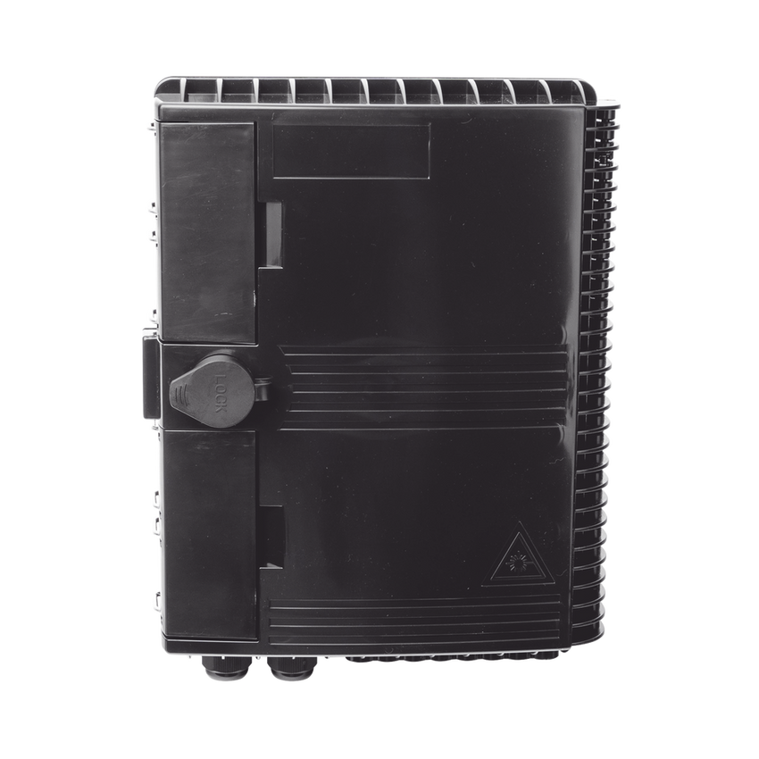 Cierre de Empalme para 24 Fusiones de Fibra Óptica, Interior/Exterior, con 16 Acopladores SC/APC y Splitter 1x16 SC/APC Incluido, IP65