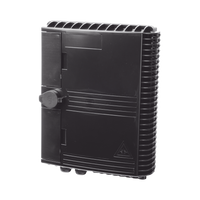 Cierre de Empalme para 24 Fusiones de Fibra Óptica, Interior/Exterior, con 16 Acopladores SC/APC y Splitter 1x16 SC/APC Incluido, IP65