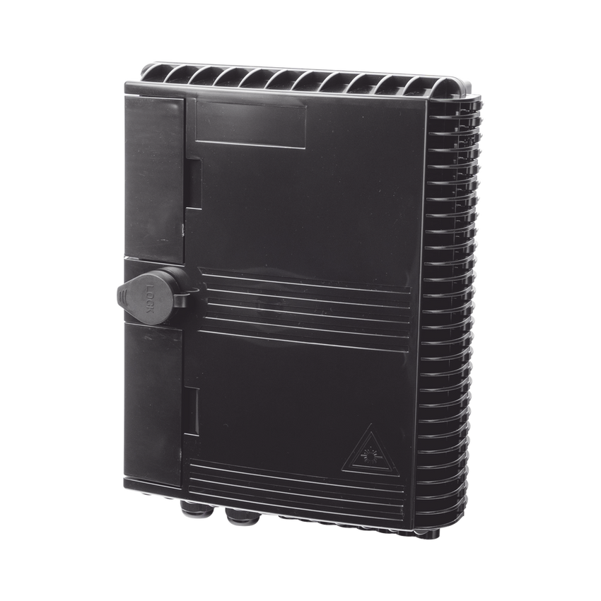 Cierre de Empalme para 24 Fusiones de Fibra Óptica, Interior/Exterior, con 16 Acopladores SC/APC y Splitter 1x16 SC/APC Incluido, IP65