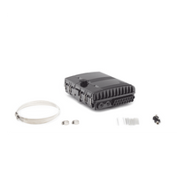 Cierre de Empalme para 24 fusiones de fibra óptica, Interior/Exterior, con 8 acopladores SC/APC y splitter 1x8 SC/APC Incluido, IP65