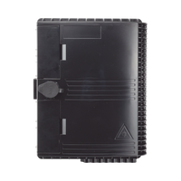 Cierre de Empalme para 24 fusiones de fibra óptica, Interior/Exterior, con 8 acopladores SC/APC y splitter 1x8 SC/APC Incluido, IP65