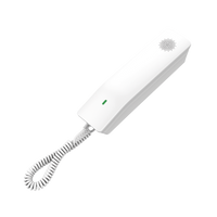 Teléfono IP para Hoteles / Altavoz HD / 2 Cuentas y Líneas SIP / 10 Teclas de Marcación Rápida / 3 Teclas Programables / Códec OPUS / Gestión GDMS / Instalación en Escritorio y Pared / PoE 100 Mbps