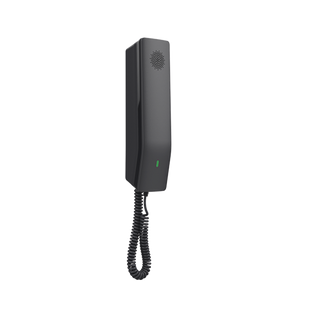 Teléfono IP para Hoteles / Altavoz HD / 2 Cuentas y Líneas SIP / 10 Teclas de Marcación Rápida / 3 Teclas Programables / Códec OPUS / Gestión GDMS / Instalación en Escritorio y Pared / PoE 100 Mbps