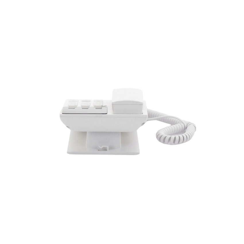 Teléfono IP Hotelero Wi-Fi, 2 líneas SIP con 2 cuentas, codec Opus, IPV4/IPV6, color blanco, con gestión en la nube GDMS