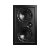 altavoces de montaje en la pared | woofers dobles de 5in | tweeter de 1in | 100W | 8ohms