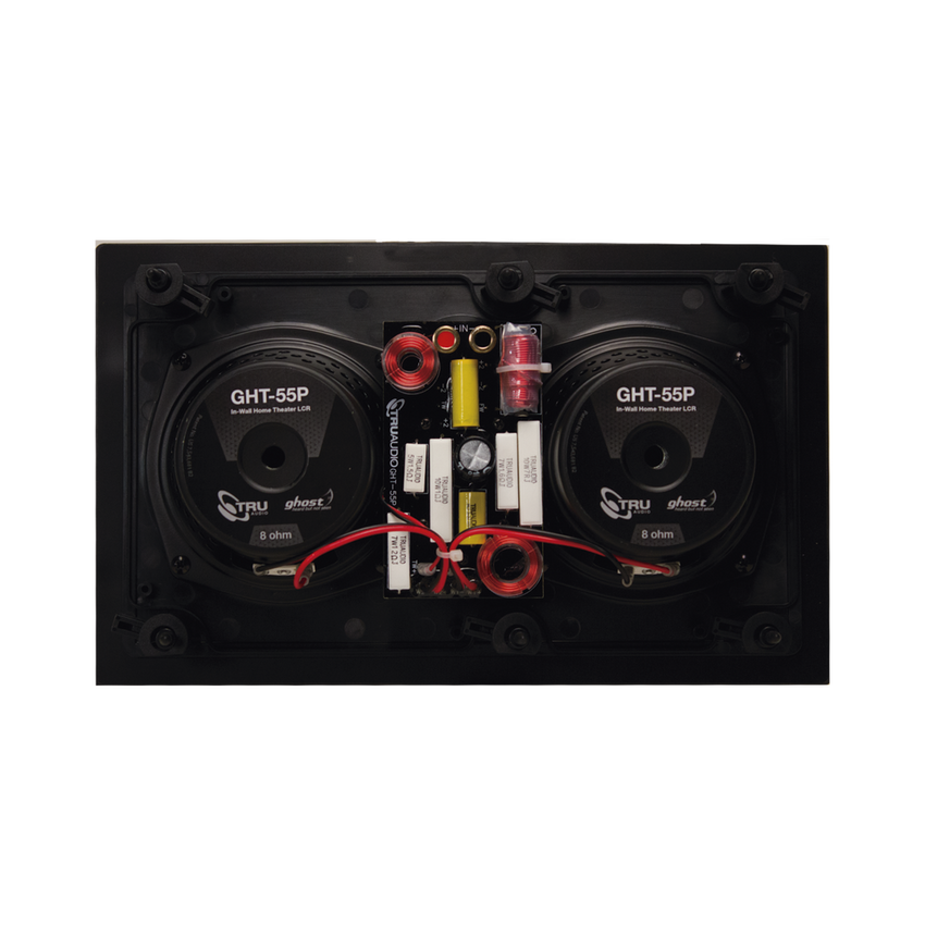altavoces de montaje en la pared | woofers dobles de 5in | tweeter de 1in | 100W | 8ohms