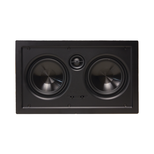 altavoces de montaje en la pared | woofers dobles de 5in | tweeter de 1in | 100W | 8ohms