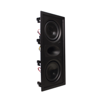 Altavoz LCR de pared | woofers dobles de 6.5'' | tweeter de seda suave de 1 | 125W | 8Ω